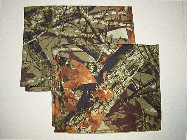 (2p) Mainstays Camo Pillowcase Set Standard Size Microfiber Ozark Camouflage EUC