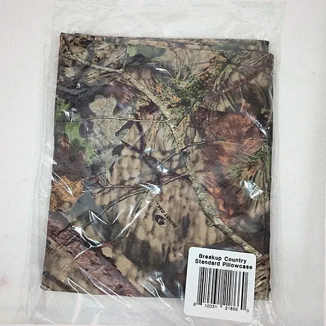 Mossy Oak Break Up Country Camouflage Standard Pillowcase NEW