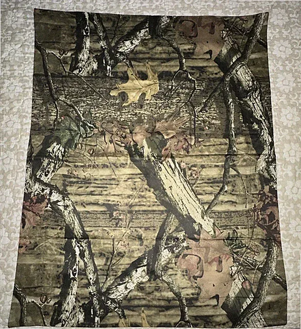 Mossy Oak Break-Up Infinity Camouflage 2 Pillow Shams 26x32 Cabin Rustic NWOT