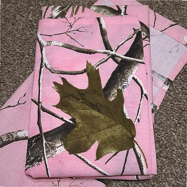 NEW Realtree Pink Camo Pillowcases 2 Standard Size Hunting Cabin Decor