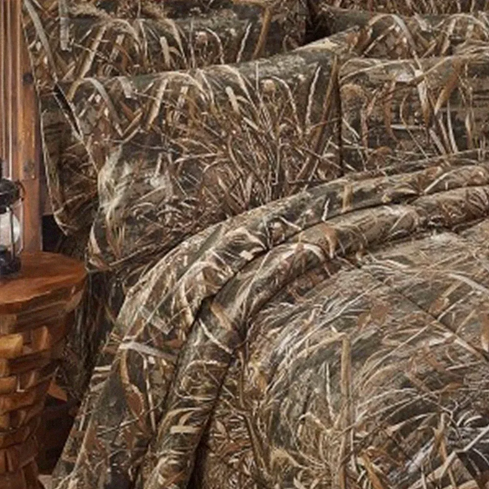VISI-ONE Realtree Max-5 Camouflage Bed Sheets - 4 Piece Camo Bedding Full - P...