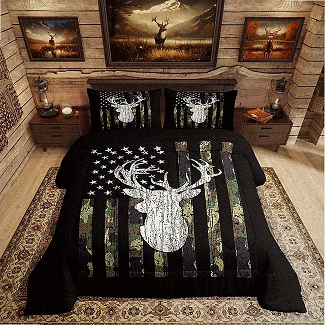 Wildlife Camouflage Comforter Set